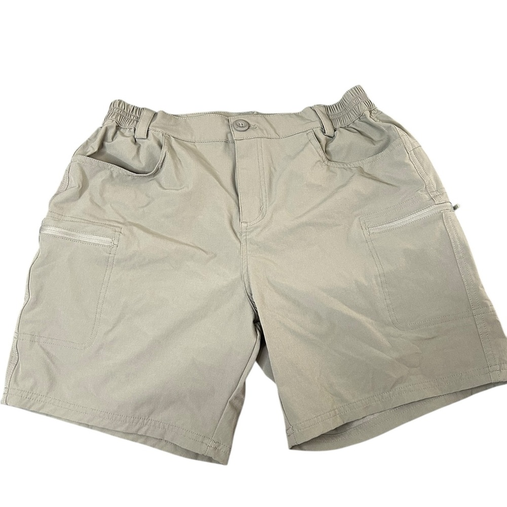 Willit Shorts Size Medium Green Cargo‎ Casual Outdoor Hiking Stretch Golf